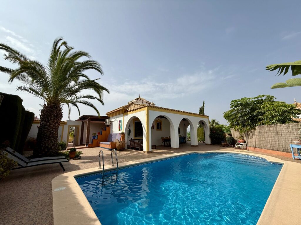 1 Villa type Capricho 2 chambres piscine privée au Mazarrón Country Club – Image 1